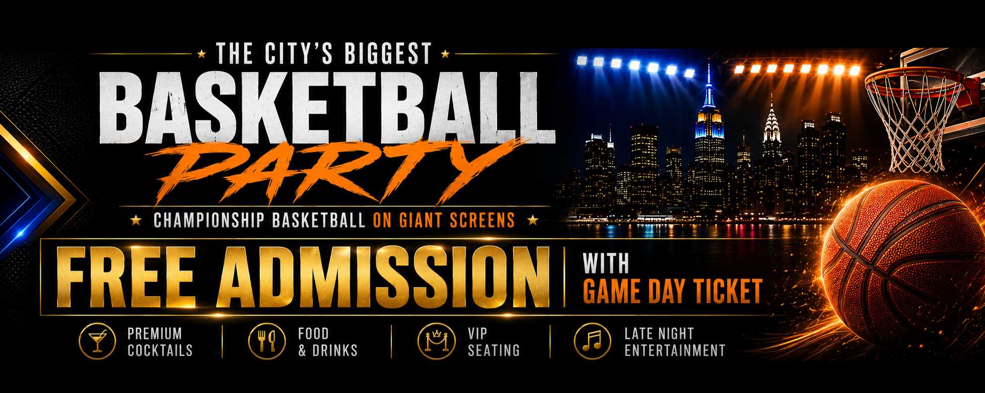 Knicks Home Games NYC Party