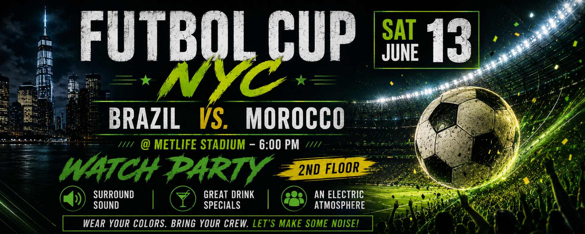 Brazil vs Morocco Soccer
