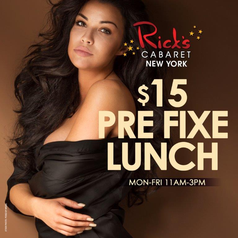 $15 Pre Fixe Lunch