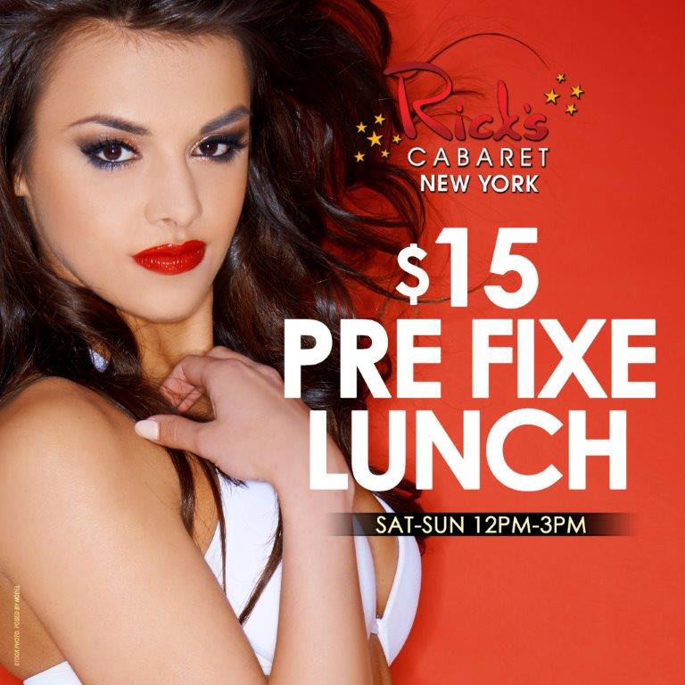 $15 Pre Fixe Weekend $15 Pre Fixe Weekend